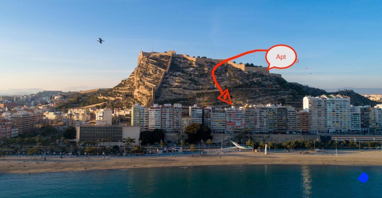 Stunning Sea View Apartman Alicante Kültér fotó