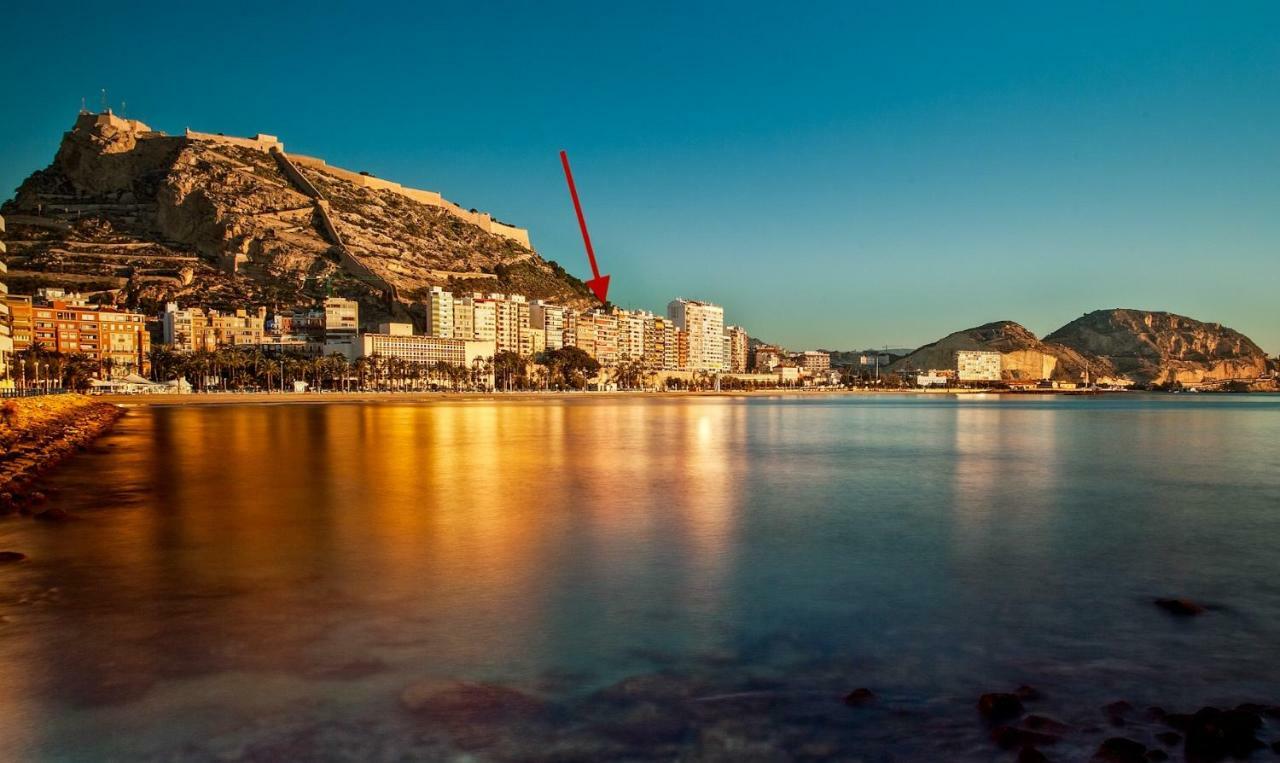 Stunning Sea View Apartman Alicante Kültér fotó